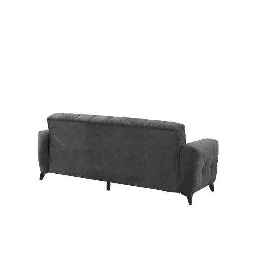Sofá cama 3 lugares HERMES II cor antracite
