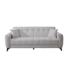 Sofá cama 3 lugares HERMES II cor cinza