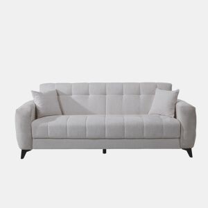 Sofá cama 3 lugares HERMES II cor cinza