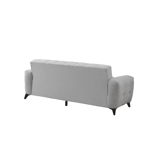 Sofá cama 3 lugares HERMES II cor cinza Sofá cama 3 lugares HERMES II cor cinza