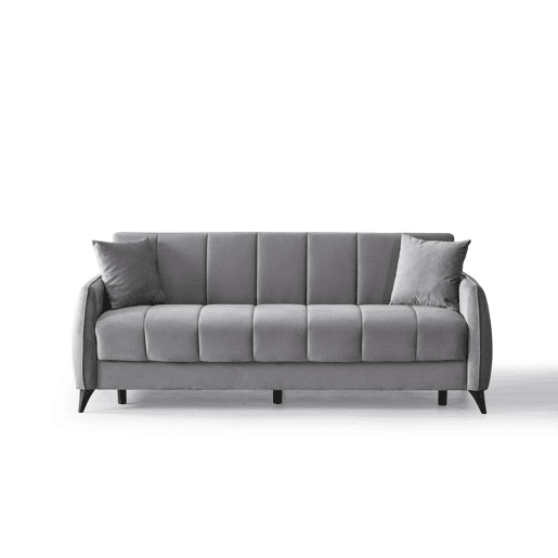Sofá cama 3 lugares DIDO cor cinza