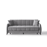 Sofá cama 3 lugares DIDO cor cinza