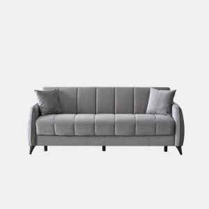 Sofá cama 3 lugares DIDO cor cinza