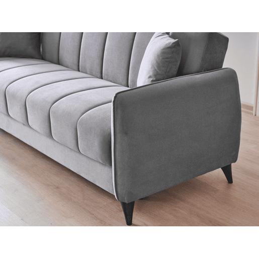 Sofá cama 3 lugares DIDO cor cinza