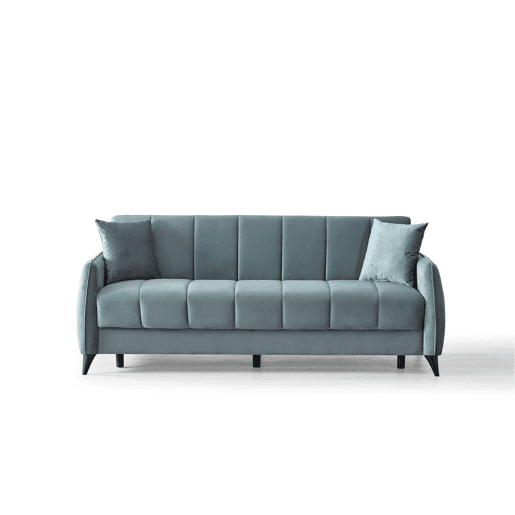 Sofá cama 3 lugares DIDO cor azul