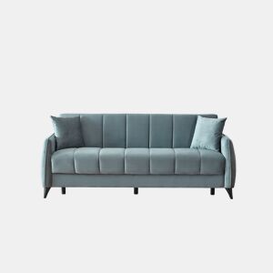 Sofá cama 3 lugares DIDO cor azul