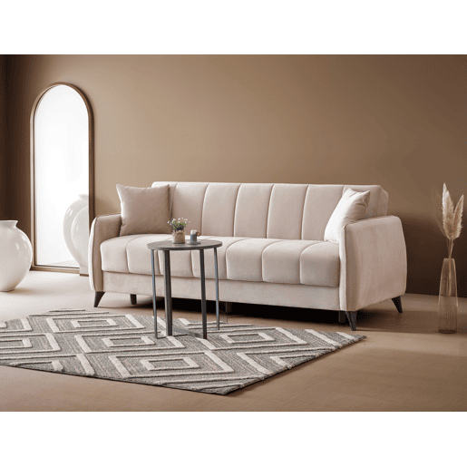 Sofá cama 3 lugares DIDO cor bege Sofá cama 3 lugares DIDO cor bege