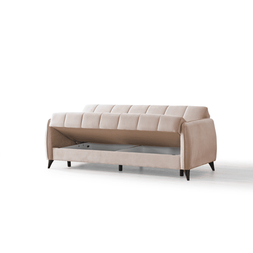 Sofá cama 3 lugares DIDO cor bege Sofá cama 3 lugares DIDO cor bege