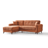 Chaise longue com cama reversível HERMES II cor terracota