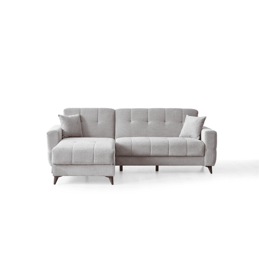 Chaise longue com cama reversÃvel HERMES II cor cinza Chaise longue com cama reversÃvel HERMES II cor cinza