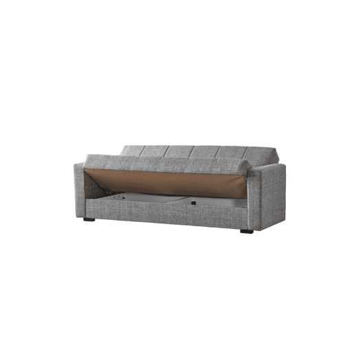 Sofá cama 3 lugares DORA cor cinza claro