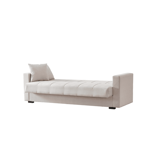 Sofá cama 3 lugares DORA cor bege Sofá cama 3 lugares DORA cor bege