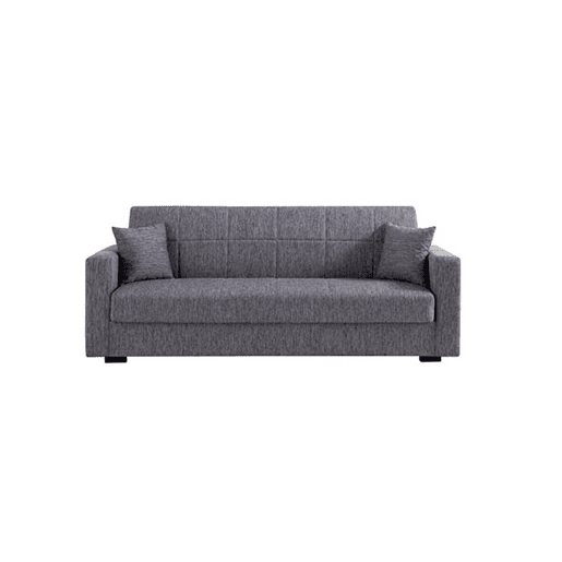 Sofá cama 3 lugares NORA III cor cinza
