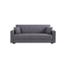 Sofá cama 3 lugares NORA III cor cinza