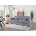 Sofá cama 3 plazas NORA III Sofá cama 3 plazas NORA III Gris