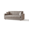 Sofá cama 3 lugares NORA III cor vison