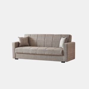 Sofá cama 3 lugares NORA III cor vison