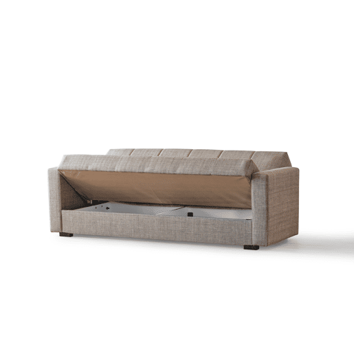 Sofá cama 3 lugares NORA III cor vison Sofá cama 3 lugares NORA III cor vison