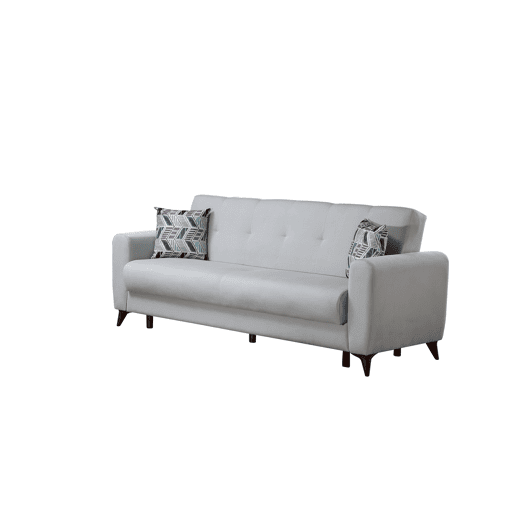 Sofá cama 3 lugares DORIAN II cor cinza Sofá cama 3 lugares DORIAN II cor cinza