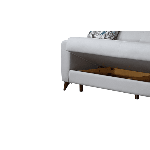 Sofá cama 3 lugares DORIAN II cor cinza Sofá cama 3 lugares DORIAN II cor cinza