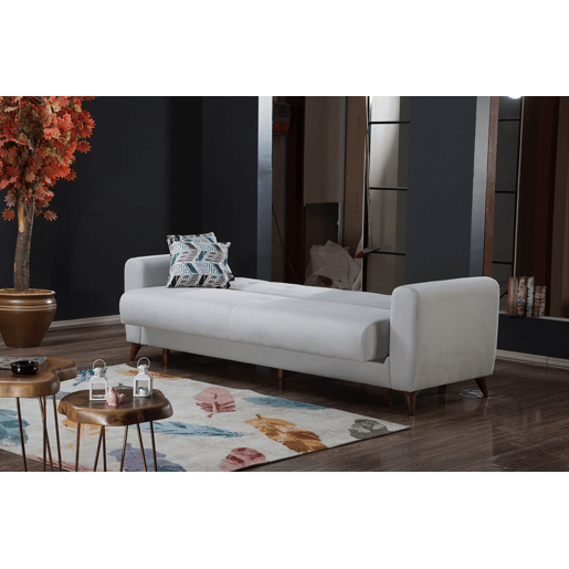 Sofá cama 3 lugares DORIAN II cor cinza Sofá cama 3 lugares DORIAN II cor cinza
