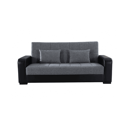Sofá cama 3 lugares PRIMA II cor cinza