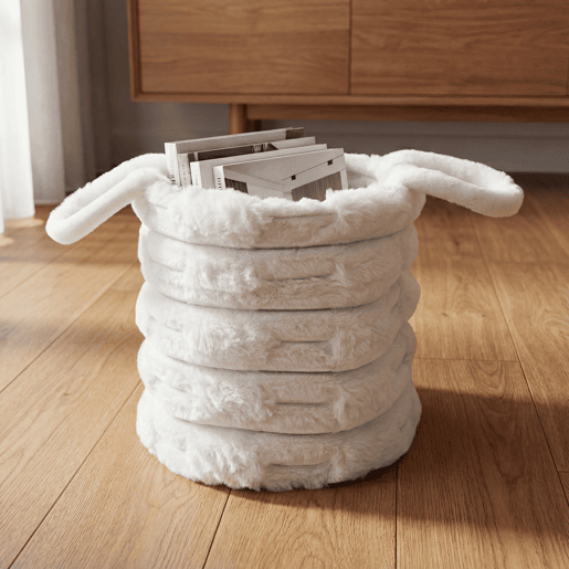 Cesta CATALINA M 25x25x25cm cor cru