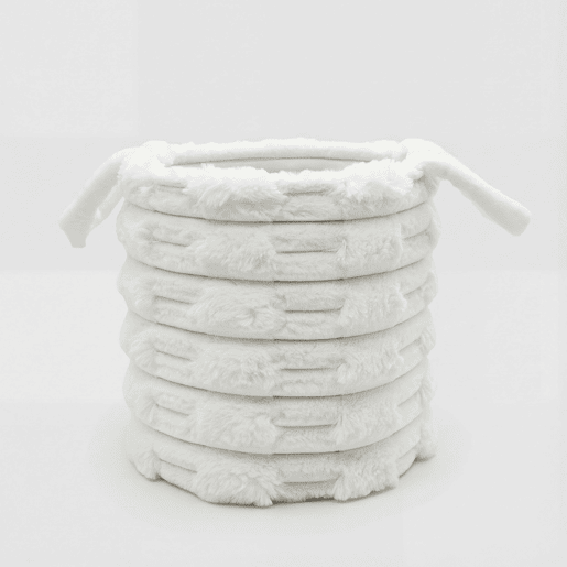 Cesta CATALINA L 30x30x30cm cor cru