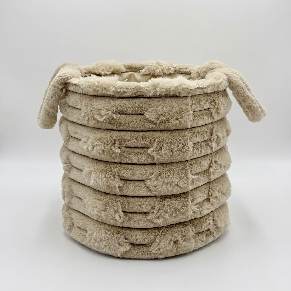 Cesta catalina l 30x30x30cm color camel
