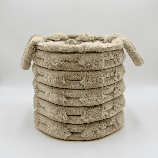Cesta CATALINA L 30x30x30cm cor camel