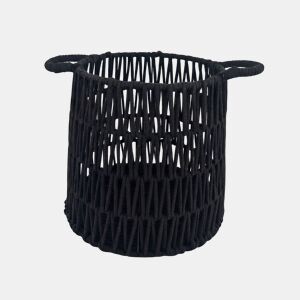 Cesta SYVER L 34x38x38cm cor preto