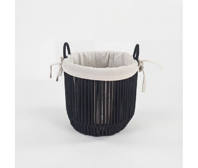Cesta kyrka m 28x31x31cm color negro
