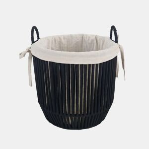 Cesta KYRKA L 31x35x35cm cor preto