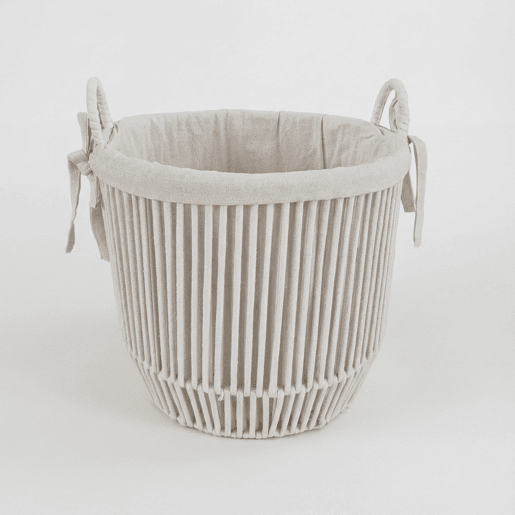 Cesta KYRKA L 31x35x35cm cor cru