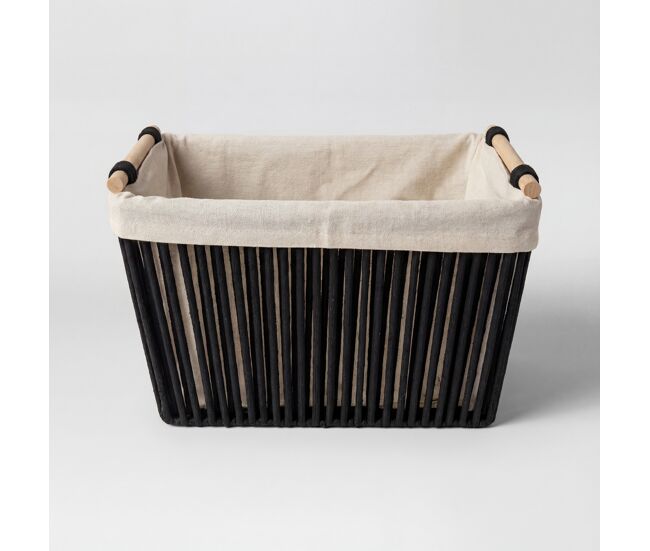 Cesta noah l 24x38x35cm color negro