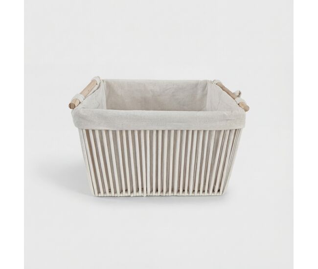 Cesta noah m 23x35x30cm color crudo