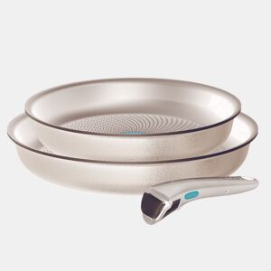Conjunto 2 frigideiras INGENIO 24 e 28cm com pega removível TEFAL