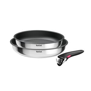 Conjunto 2 frigideiras INGENIO 22 e 26cm com pega removível TEFAL