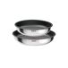 Set de 2 sartenes INGENIO 22cm y 26cm mango extraíble TEFAL Set de 2 sartenes INGENIO 22cm y 26cm mango extraíble TEFAL Plateado