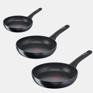 Conjunto 3 frigideiras FUSION 20 24 e 28cm TEFAL