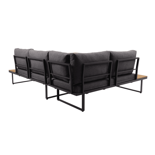 Conjunto de jardim ADRA com mesa de canto e banco