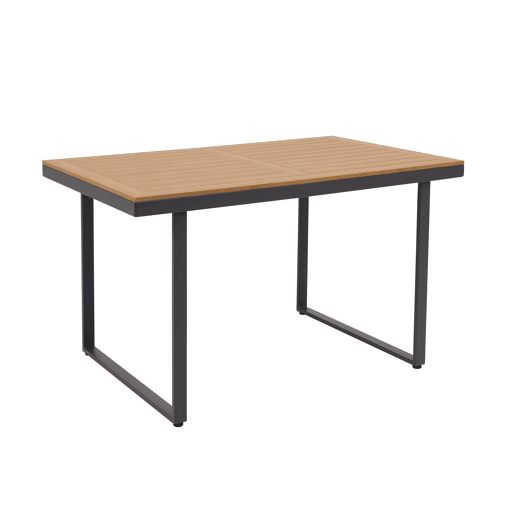 Conjunto de jardim ADRA com mesa de canto e banco