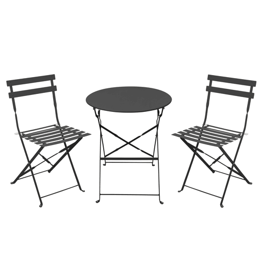 Conjunto de varanda CALVIÁ com mesa e 2 cadeiras Conjunto de varanda CALVIÁ com mesa e 2 cadeiras