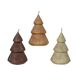 Vela de cera ABETO surtido 14cm marca DECORIS Vela de cera ABETO surtido 14cm marca DECORIS Multicolor