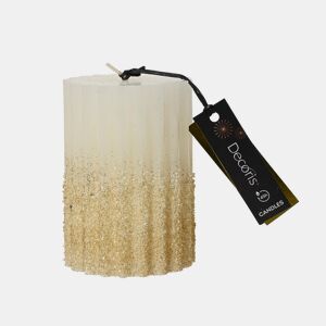 Vela TACO dourada 10cm marca DECORIS