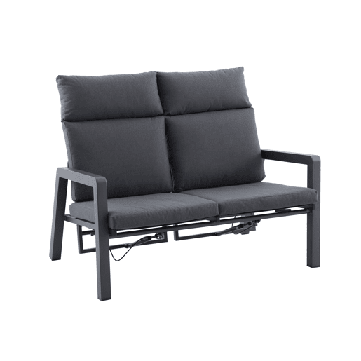 Conjunto de jardim MANACOR cor cinza escuro