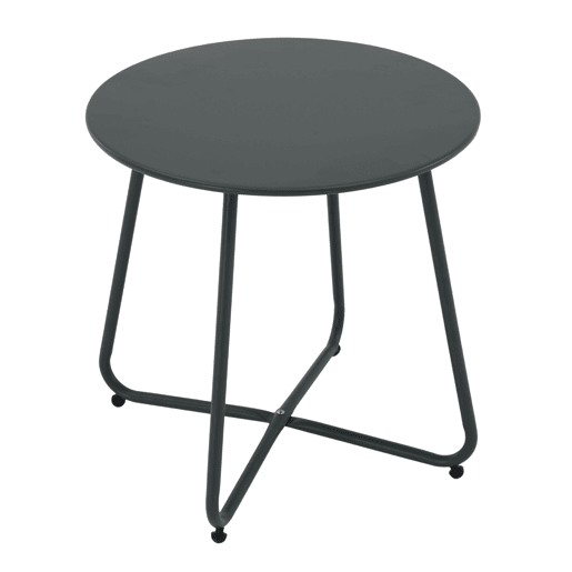 Conjunto de jardim INCA cor cinza escuro
