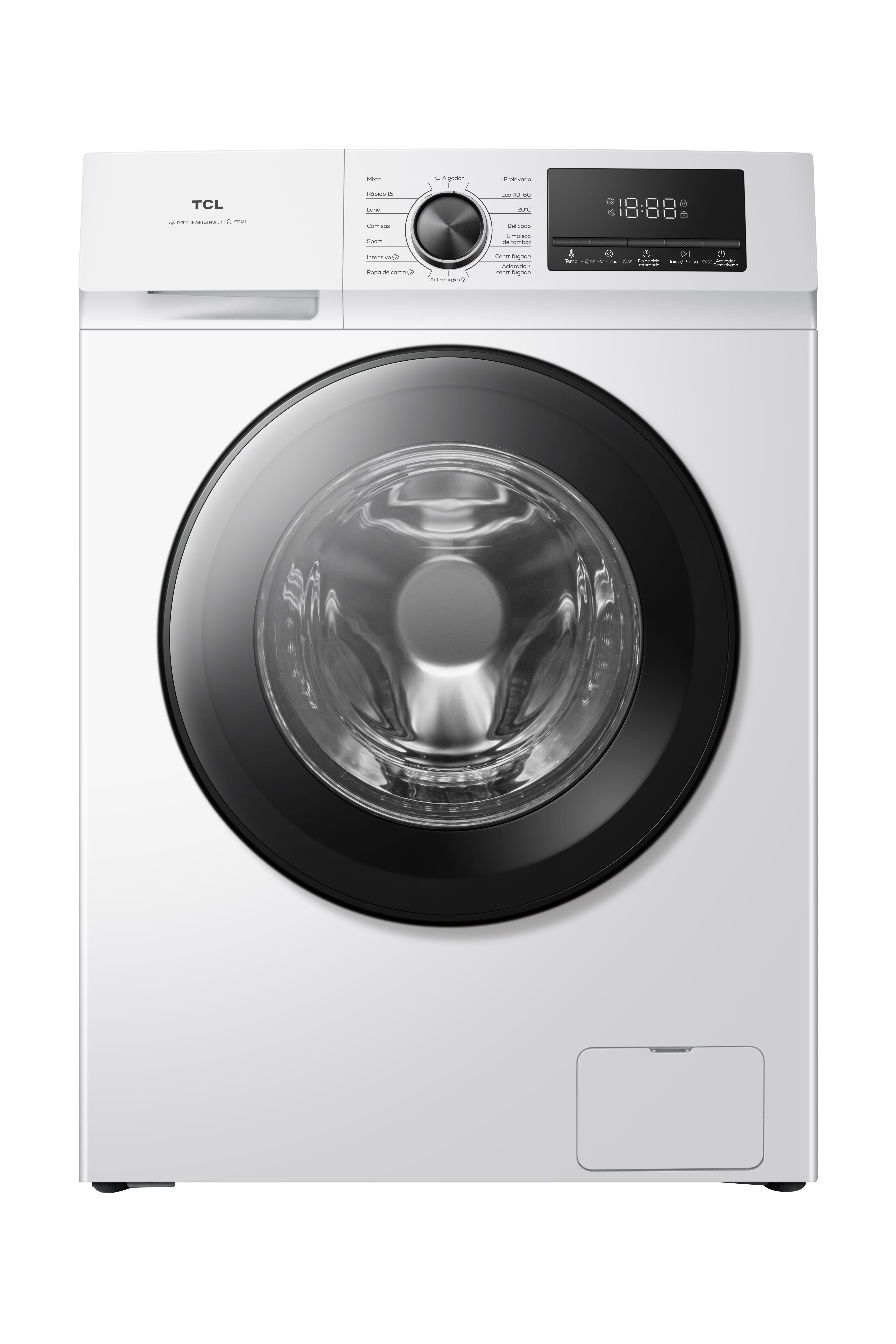 Lavadora frontal TCL FF0924WA1ES 9 kilos 1400 RPM