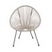 Silla de jardín ACAPULCO Silla de jardín ACAPULCO Beige