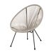 Silla de jardín ACAPULCO Silla de jardín ACAPULCO Beige